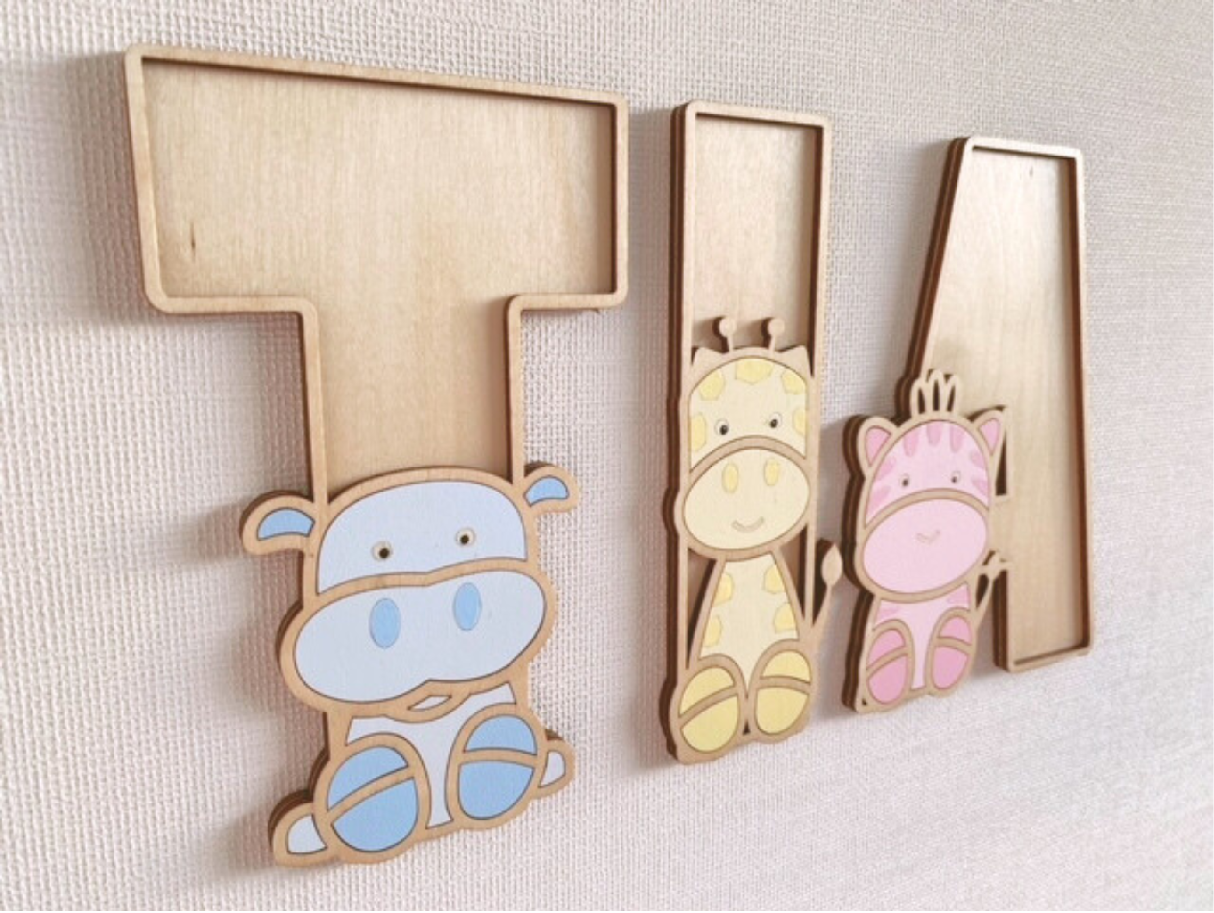 Nursery Wall Art - Safari Collection