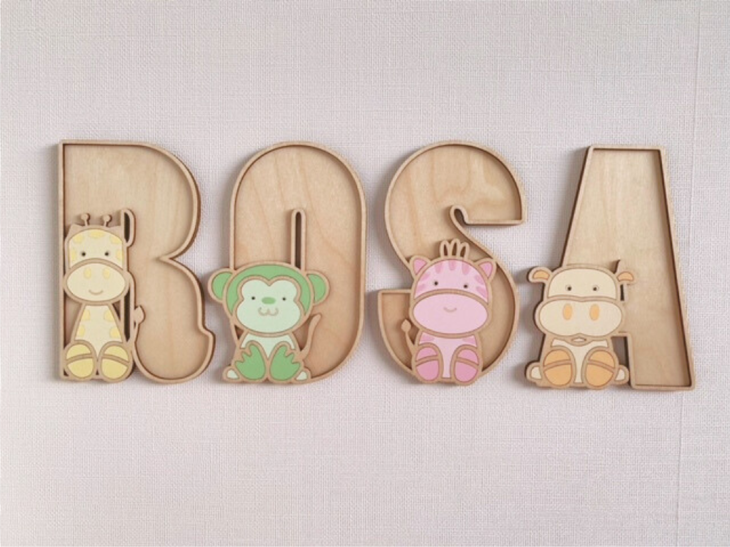 Nursery Wall Art - Safari Collection