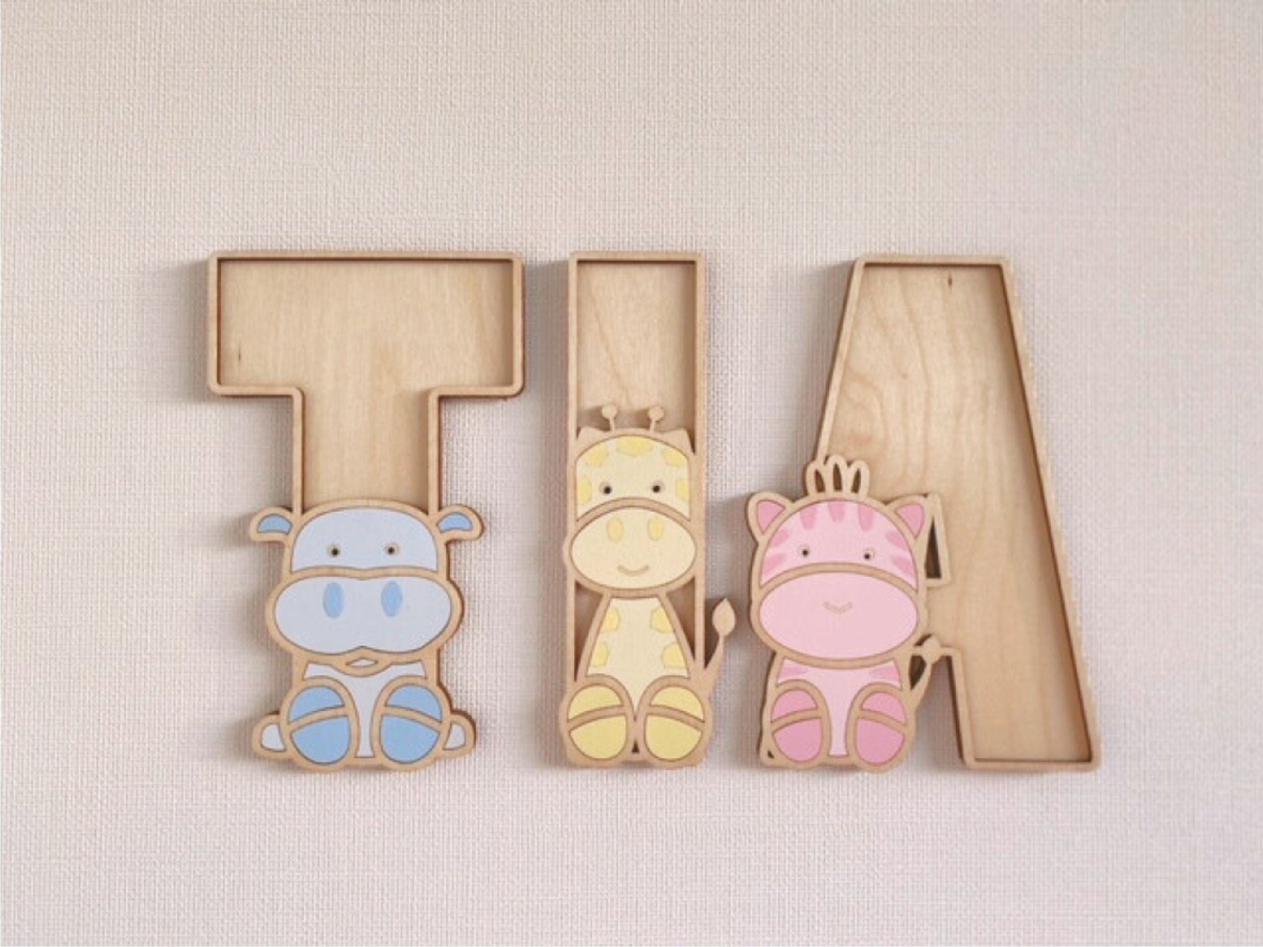 Nursery Wall Art - Safari Collection