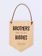 Personalised Sibling Wall Banner