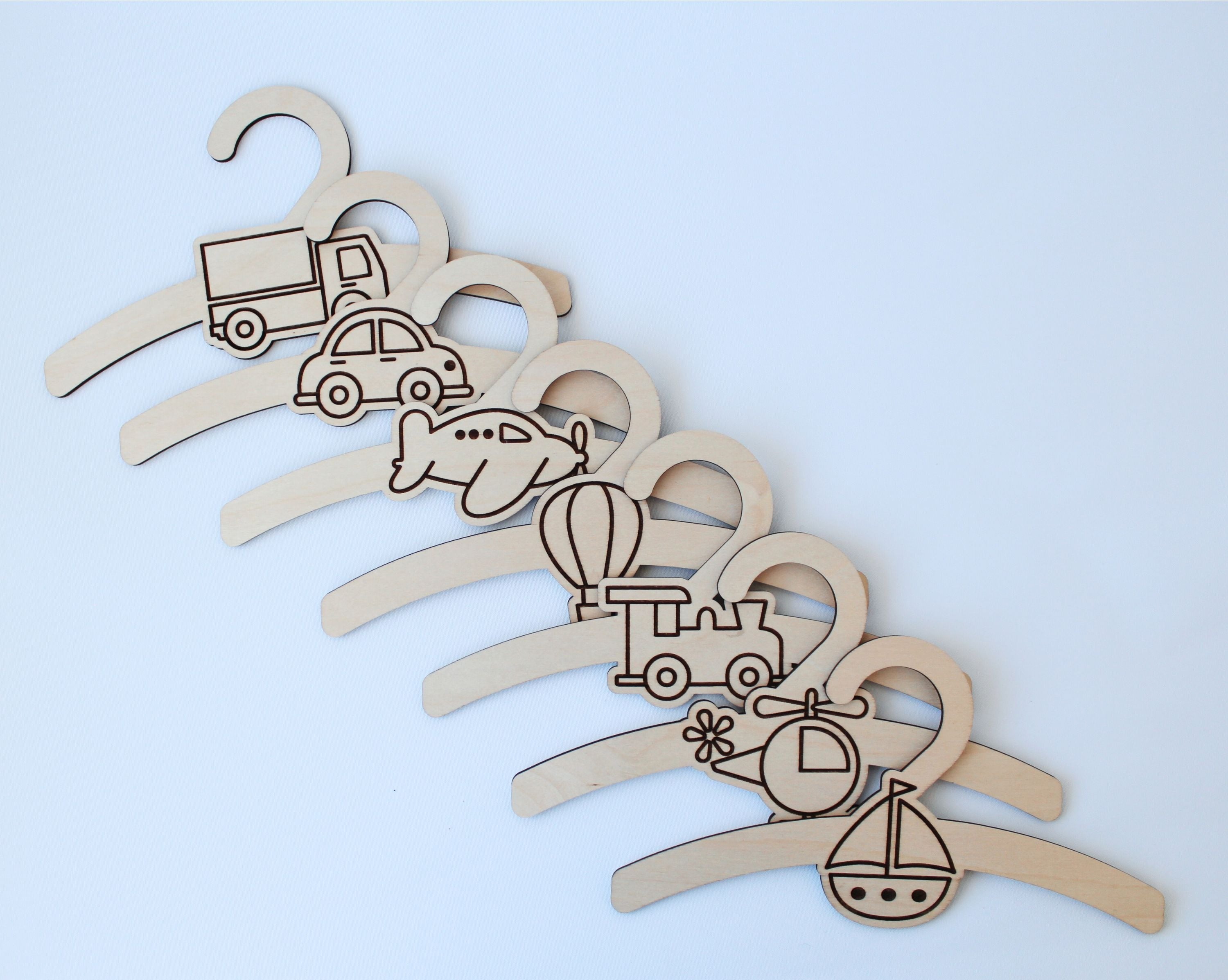 Little Hangers - Transport Collection