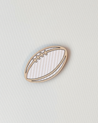Dad Magnet - Rugby Ball option made out of laser-cut plywood.